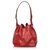 Louis Vuitton Red Epi Petit Noe Roja Cuero  ref.147074