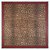 Sciarpa con stampa leopardata marrone Web Gucci Multicolore Seta Panno  ref.147124