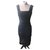 Dolce & Gabbana Dresses Black Silk Polyester Elastane  ref.147136
