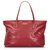 Tote Bag Gucci Red GG Imprime Rosso Pelle Plastica  ref.147300