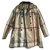 Burberry Girl Coats outerwear Beige Cotton Polyurethane  ref.147330