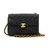 Chanel TIMELESS CLASSIC BLACK 18 Golden Leather Metal  ref.147499