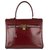 Very nice Collector: Hermès Kelly "Monaco" 30 Burgundy leather box! Dark red  ref.147514