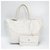 Goyard White Saint Louis PM Leather Cloth Cloth  ref.147549