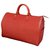 Louis Vuitton Speedy 35 Red Leather  ref.147751