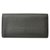 Louis Vuitton Taiga Long Wallet Black Leather  ref.147816