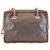 Céline Macadam Shoulder Bag Brown Leather  ref.147921