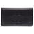 Billetera de Chanel Negro Cuero  ref.147986