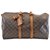 Louis Vuitton Keepall 45 Brown Cloth  ref.148173