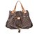 Louis Vuitton handbag Brown Cloth  ref.148199