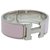 Hermès Bangle Bracelet Pink Silver  ref.148337