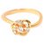 Autre Marque Vendome Aoyama Diamond Ring Golden Pink gold  ref.148352