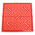Louis Vuitton x bufanda monograma suprema Roja Algodón  ref.148693