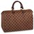 Louis Vuitton Speedy 35 Brown Leather  ref.148781
