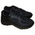 Cambon Sneakers Homme Chanel Cuir Noir  ref.148972