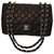 Timeless Chanel Jumbo Black Leather  ref.149141