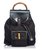 Gucci Black Bamboo Nylon Drawstring Backpack Leather Cloth  ref.149433