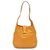Céline Vintage Shoulder Bag Laranja Couro  ref.149541