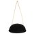 ¡Hermoso bolso de noche Chanel en terciopelo de piel de cordero y pitón negro!  ref.149606
