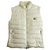 Moncler Haruka off White Puffer Gillet Vest Tamaño de la chaqueta sin mangas 2 Crudo Poliamida  ref.149711