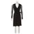 Diane Von Furstenberg Linda wrap dress Black Silk  ref.149842