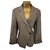 Armani Chaquetas Gris Lino  ref.149845