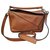 Loewe Small puzzle Brown Leather  ref.149872
