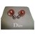 Tribals earrings Dior Résine Rose  ref.149947