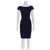 Diane Von Furstenberg Helen dress Black Viscose Elastane Polyamide  ref.150059
