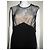 Diane Von Furstenberg Suri Bustierkleid Schwarz Creme Seide Wolle Roh - Ansicht 2