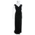 Diane Von Furstenberg Foray Gown Black Viscose Polyamide  ref.150192
