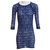 Isabel Marant Etoile Dresses Blue Cotton Elastane Polyamide  ref.150235