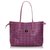 MCM Purple Visetos Reversible Leather Tote Bag Multiple colors Cloth Cloth  ref.150277