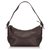 Burberry Brown Leather Shoulder Bag Dark brown  ref.150337