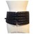 Wide quilted CHANEL belt Black Leather  ref.150431