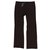 ARMANI JEANS Jeans rectos de pierna T33 nuevo con etiquetas Chocolate Algodón  ref.150454