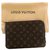 Louis Vuitton Pouch new Brown Leather  ref.150673