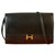 Hermès Annie Hermes bag Dark brown Leather Exotic leather  ref.150717