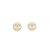 Chanel CC RHINESTONE CIRCLE Dourado Metal  ref.150750