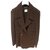 Chanel Pantsuit Brown Wool Elastane Polyamide  ref.150753