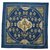 Hermès scarf Blue Silk  ref.150770
