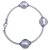 Chanel bracelet Silvery Grey Steel Plastic  ref.150773