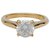 Cartier solitaire ring "1895" in yellow, diamond 0,95 carat. Yellow gold  ref.150776