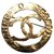 Chanel Alfinetes e broches Dourado Metal  ref.150839