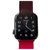 Hermès Apple Watch x Série Hermes 4 Rosa Laranja Couro Aço Borracha  ref.150856