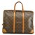Louis Vuitton Porte document Brown Cloth  ref.150897