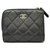 Billetera de Chanel Negro Charol  ref.150898