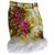 Prada feather skirt Yellow Silk  ref.150963