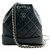 Gabrielle Chanel Mochilas Negro Piel de cordero  ref.151078
