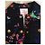 Versace For H&M Giacca floreale Nero Multicolore - vista 3
